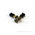 1.27 Four Plastic Male Pin Header Connectors SMT